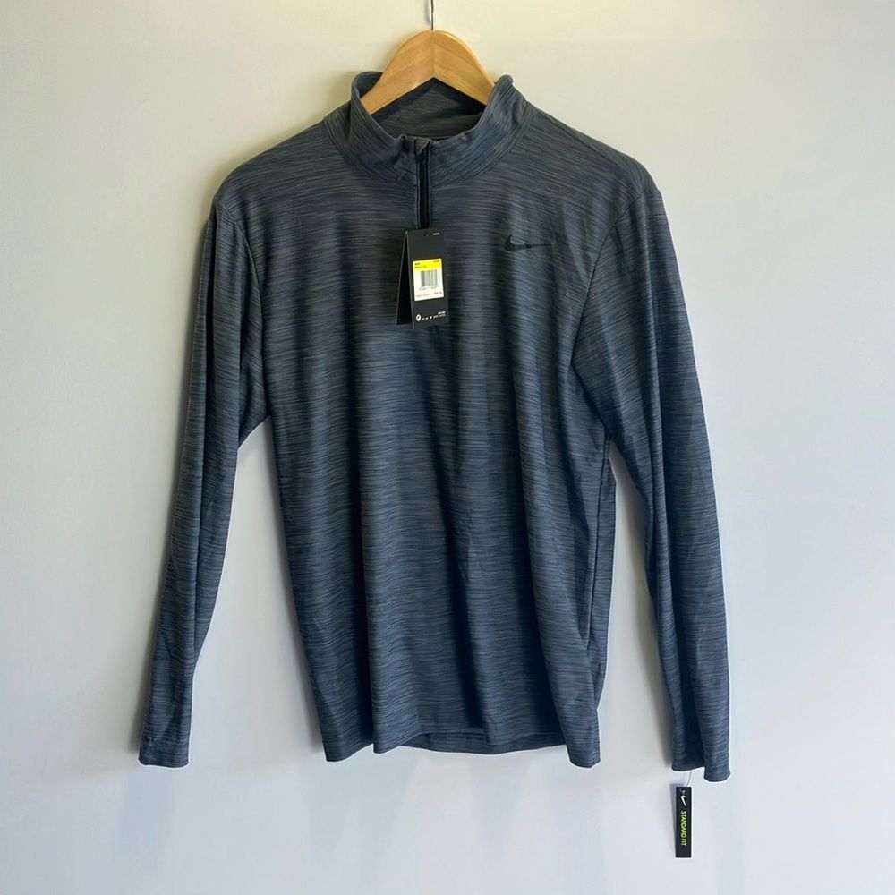 Nike Gray Long Sleeve Pullover